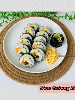 Foto resep Nasi Gulung Korea Aka Kimbab