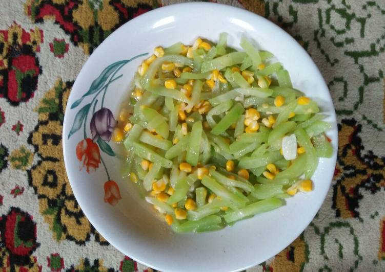 Resep Tumis labu jagung manis yang nikmat
