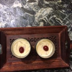 A picture of Tender coconut pudding.