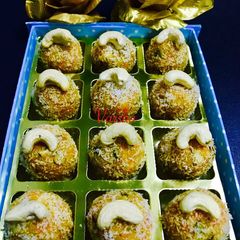 A picture of Carrot Laddu.