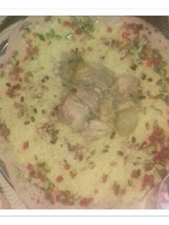 صورة لوصفة منسف لحم الدجاج (ثريد)