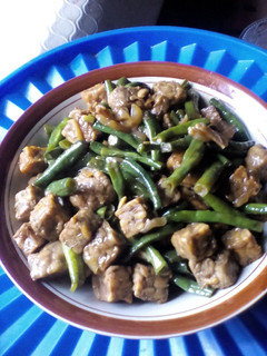 Foto resep Tumis tempe kacang panjang