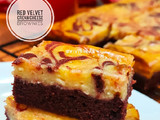 Red Velvet Cream Cheese Brownies
