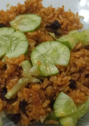 Foto resep Nasi goreng jantung ati domba bumbu bubuk