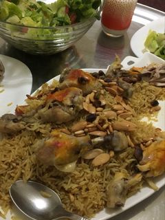 صورة لوصفة الكبسه بالدجاج