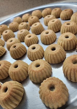 صورة لوصفة معمول العيد بالسميد والسمن