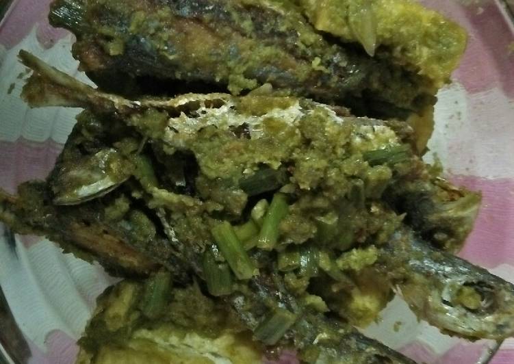 Ikan padang sambal hijau