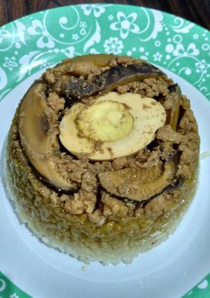 Foto resep Nasi Tim Ayam