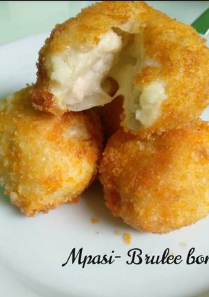 Foto resep Snack MPASI - Brulee bomb ayam