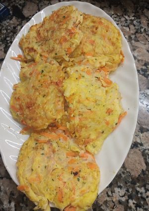 Una foto de Bocaditos de papa y zanahoria