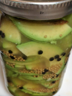 A picture of Avocado Pickles.