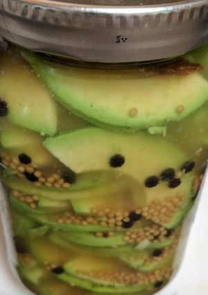 A picture of Avocado Pickles.