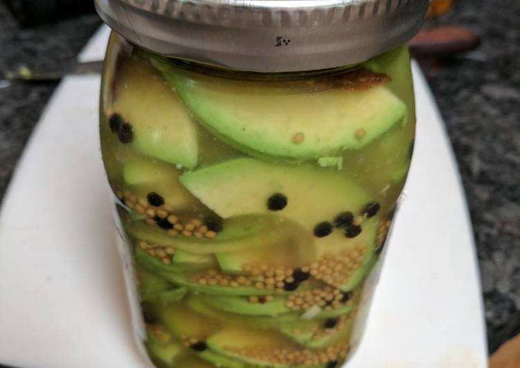 Easiest Way to Prepare Favorite Avocado Pickles
