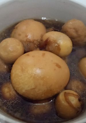 Foto resep Semur telor ayam,puyuh & bakso
