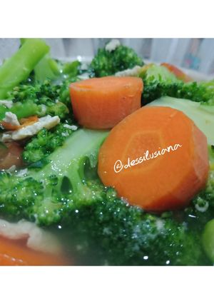Foto resep Sup Telur Brokoli
