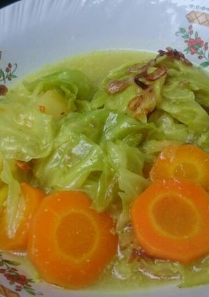 Foto resep Kubis Bumbu Kuning