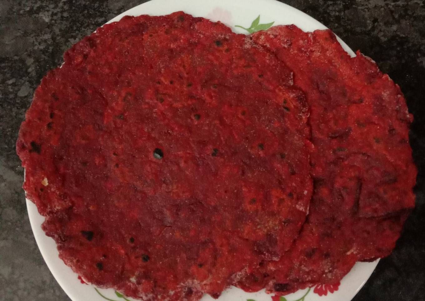 #SW2 Very healthy & tasty Beetroot, carrot Parathe