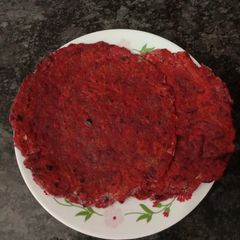 A picture of #SW2 Very healthy & tasty Beetroot, carrot Parathe.