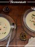 Crema thai de langostinos y coco con Thermomix