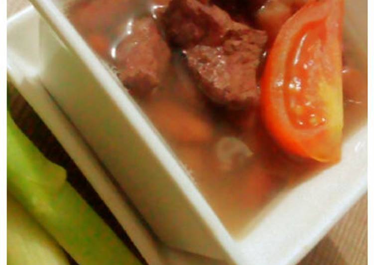 SUP KACANG MERAH a.k.a. BRENEBON (resep mama favorit papa)