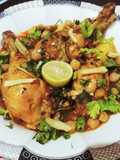 Lahori murgh choley