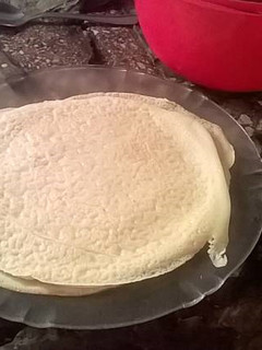 Una foto de Panqueques masa básica