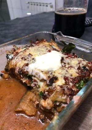 Una foto de Lasagna de berenjena