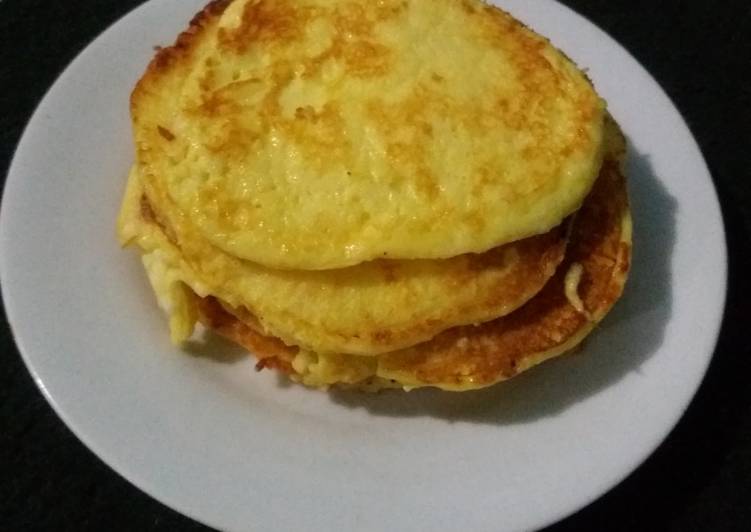 Panekuk Keju (Keto & DEBM)