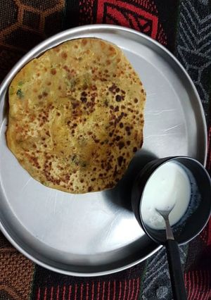 आलू प्याज़ का पराठा (Aloo pyaz ka paratha recipe in hindi) रेसिपी मुख्य फोटो
