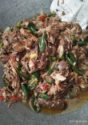 Foto resep Tumis Ikan Cue Cabai Hijau