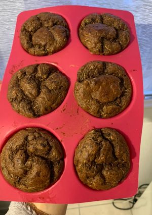 Une photo de Muffins Choco & Courgette