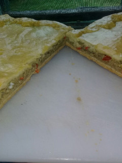Una foto de Torta de atún🙄una deliciaa!!