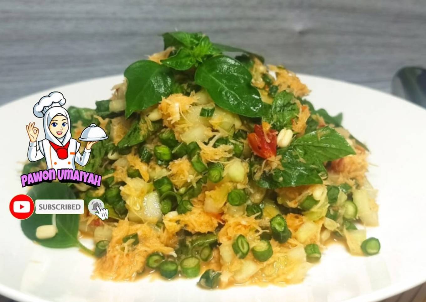 Trancaman sayur | Indonesian salad