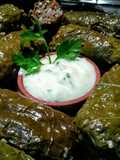 HOJITAS De Parra,(Dolma) rellenas de Pechuga molida de Pollo...!