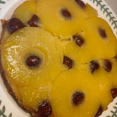 A picture of Fluffy Pineapple Upside-Down Cake.