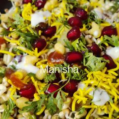 Instant sprouts chaat A picture of Instant sprouts chaat.