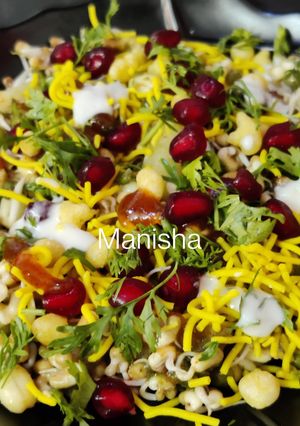 A picture of Instant sprouts chaat.