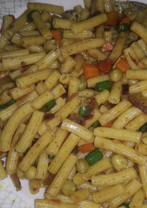 A picture of Stir fry macca.