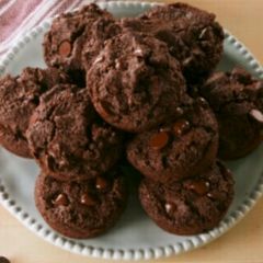 A picture of Chocolate muffines.