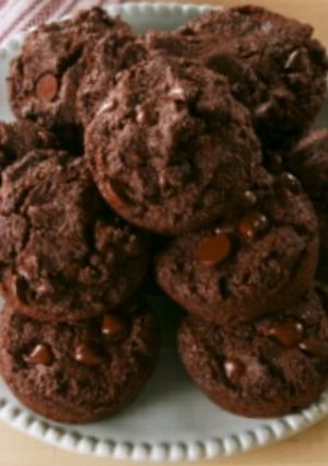 A picture of Chocolate muffines.