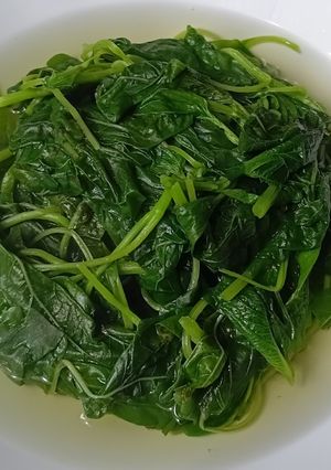 Foto resep Bening Bayam simpel