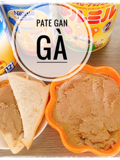Hình của món Pate gan gà.