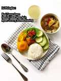 #568. Isi Piringku:Nasi Sayur Asem, Sambal Pete Ikan Asin, Aygor