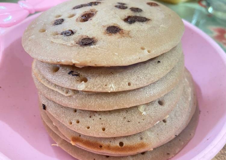 Langkah Mudah untuk Membuat Pancake Coklat Keju Menu Sarapan Keluarga, Sempurna
