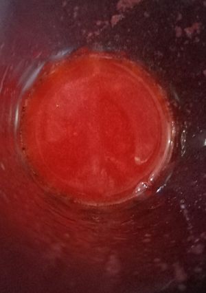A picture of Salty Strawberry 🍓 smoothie 🥤.