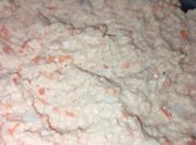 Una foto de pate de marisco