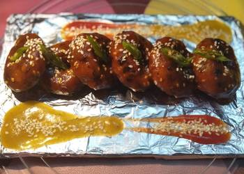 Latest Recipe Veggy Suji Potato SnacksWith Hot and Sweet Garlic sauce Delicious and Healthy Latest Recipe Veggy Suji Potato SnacksWith Hot and Sweet Garlic sauce Delicious and Healthy