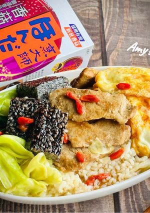 麻油豬湯飯 的食譜成品照片