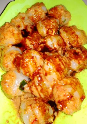 Foto resep Cilok sambal kacang