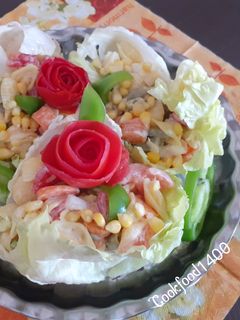 عکسی از دستور سالاد ماکارونی